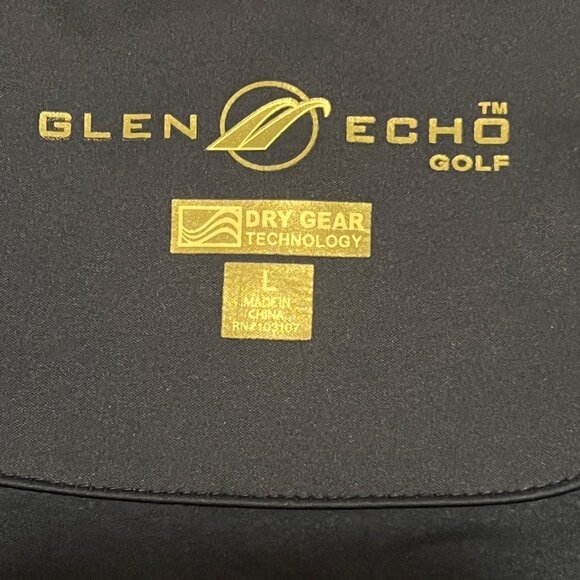 Glen Echo Golf Women M Sleeveless Vest Saddle Creek Logo Blue Dry Gear Tech Zip - Picture 8 of 15